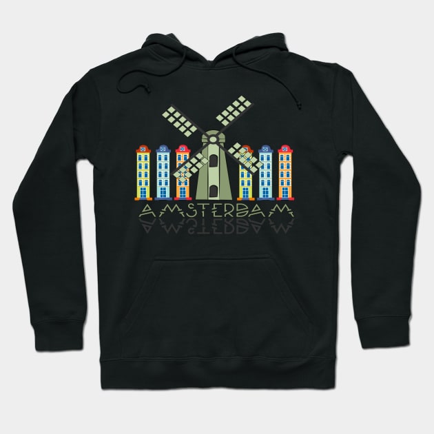 Amsterdam Art Hoodie by jaml-12